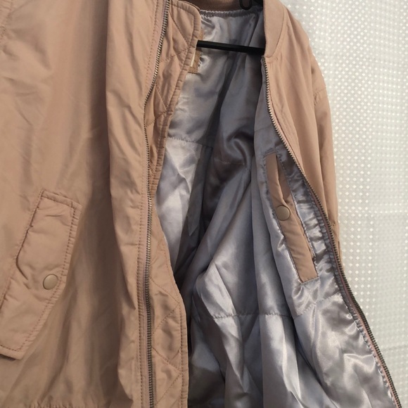 Gap Bomber Jacket Rose Gold/Blush - Picture 8 of 8
